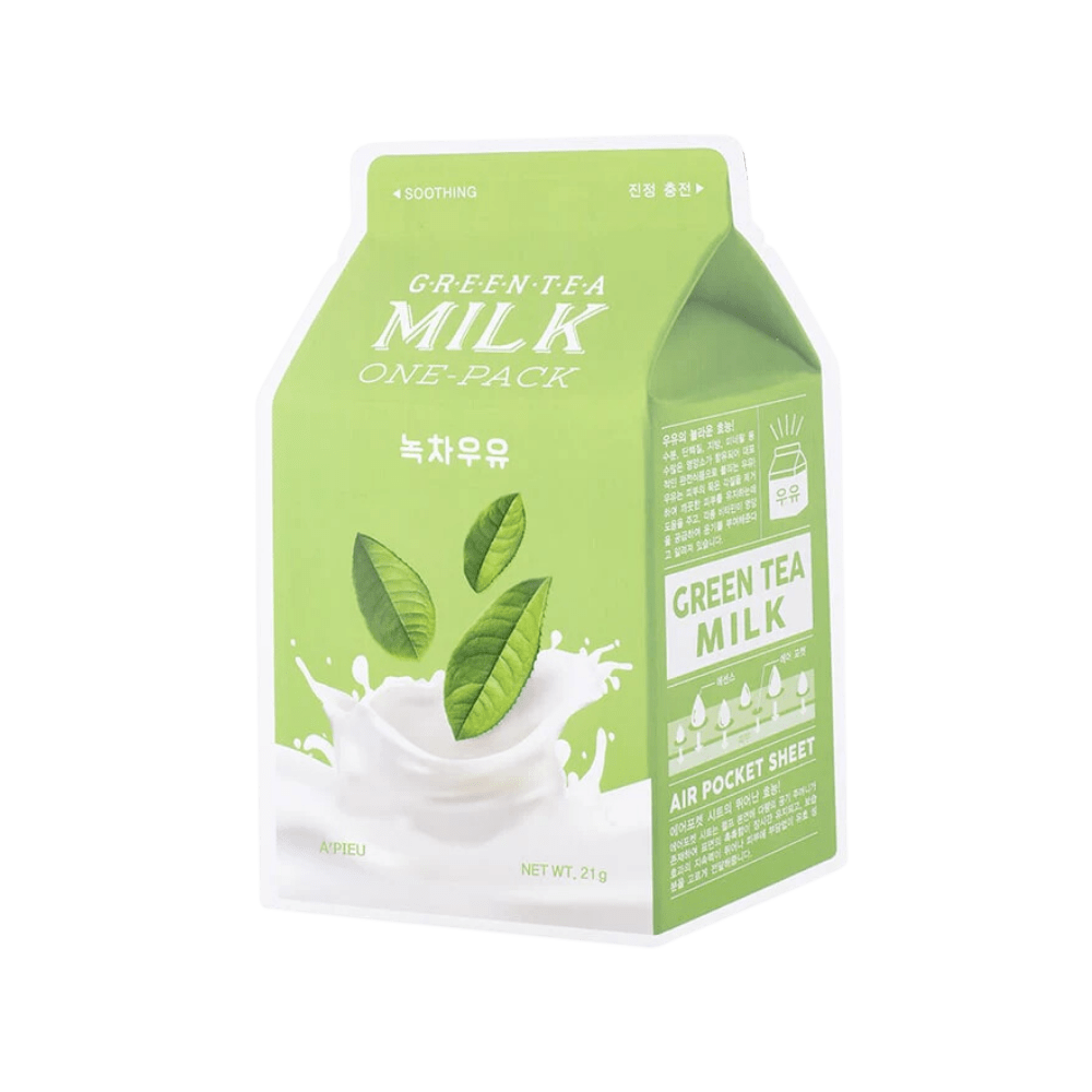 Milk One Pack Sheet Mask - Greet Tea - About Mi