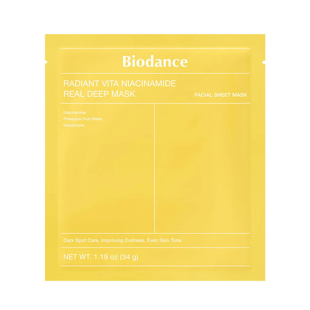 Radiant Vita Niacinamide Real Deep Mask 34 g