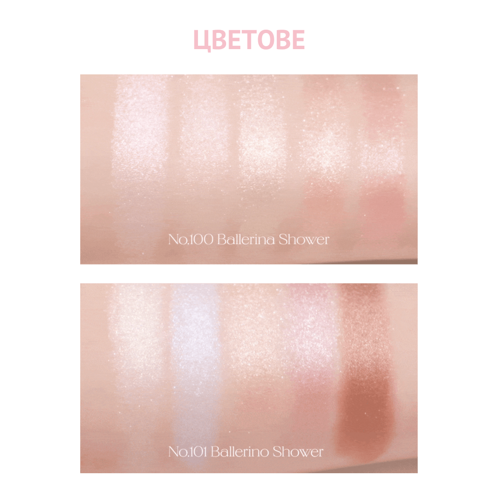 Mood Shower Face Palette Highlighter Version - No. 1 - About Mi
