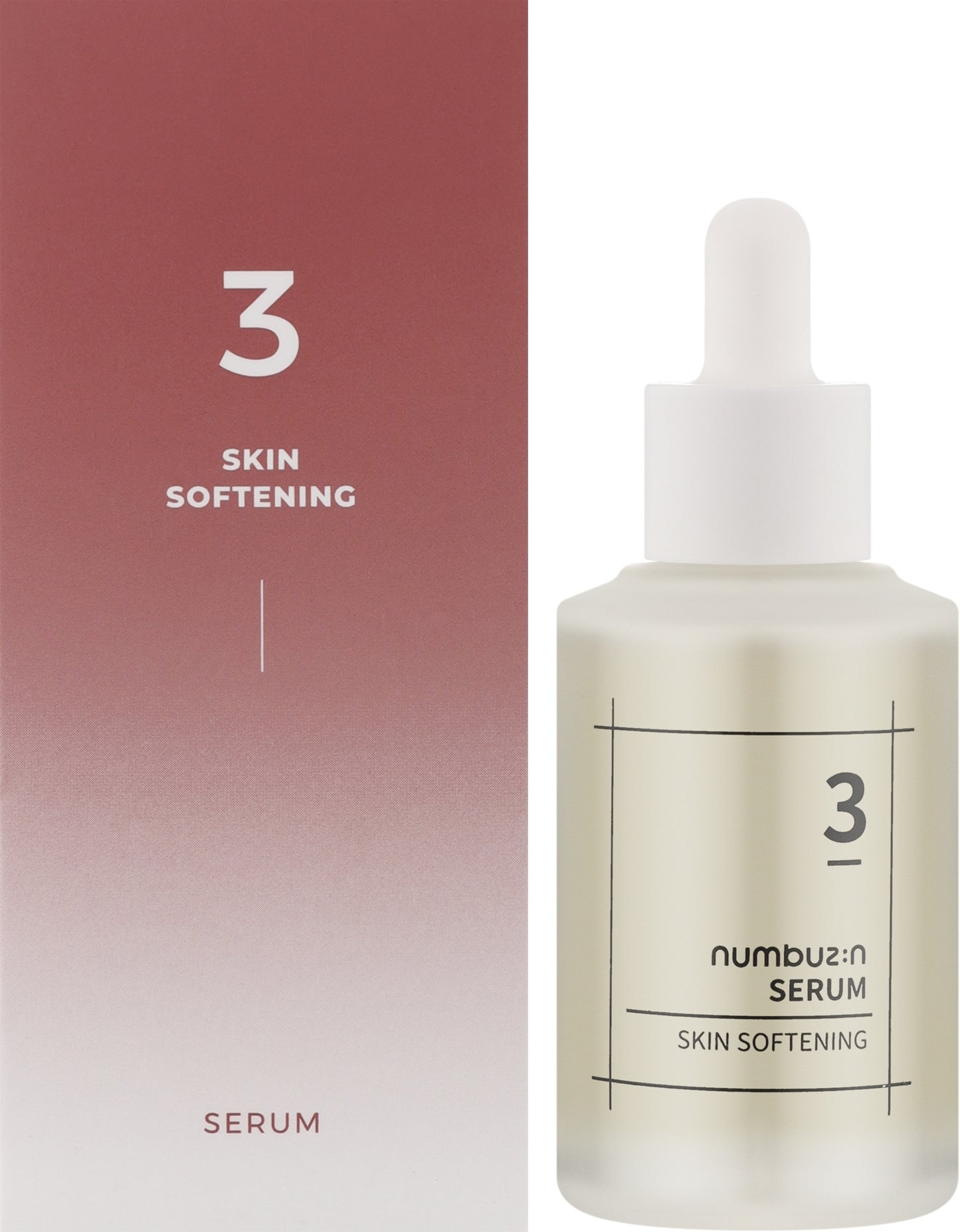 Numbuzin, No. 3 Skin Softening, Softening, Serum, For Face, 50 ml