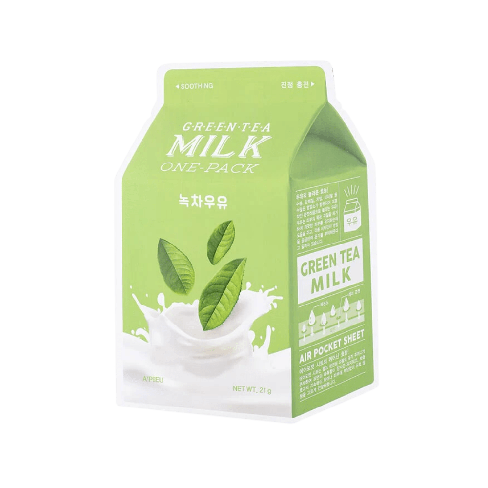 Milk One Pack Sheet Mask - Greet Tea - About Mi 