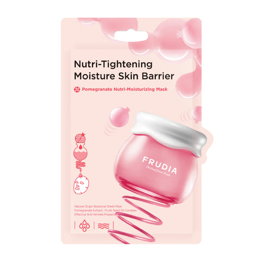 Frudia, Delivered From Fruit, Pomegranate, Moisturising, Sheet Mask, For Face, 20 ml