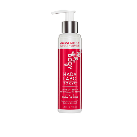 Hada Labo Tokyo, Body, Hyaluronic Acid & Collagen, Anti-Ageing & Firming, Body Serum, All Over The Body, 150 ml