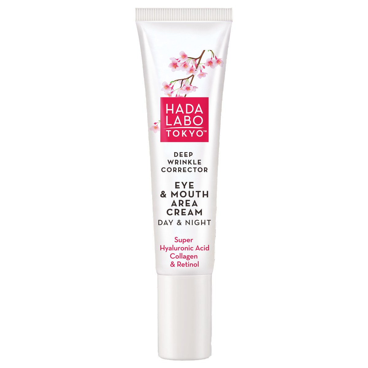 Hada Labo Tokyo, Hada Labo, Hyaluronic Acid & Collagen, Anti-Wrinkle, Day & Night, Eye Cream, 15 ml