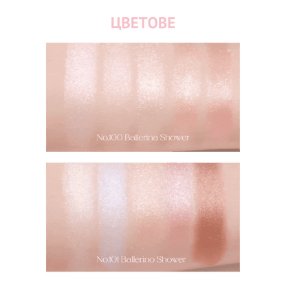 Mood Shower Face Palette Highlighter Version - No. 1 - About Mi 