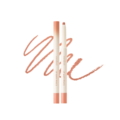 Lip Mate Pencil Be Oveeer Shade Edition - #03 Kaya Beige - About Mi 