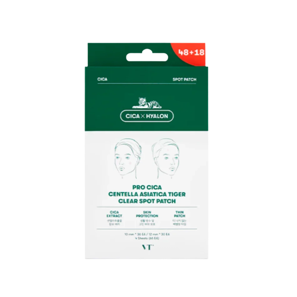 Pro Cica Centella Asiatica Tiger Clear Spot Patch Set (66 pcs.)