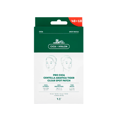 Pro Cica Centella Asiatica Tiger Clear Spot Patch Set (66 pcs.)